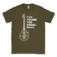 Army Green rebel bass Classic Tee - artisFamous