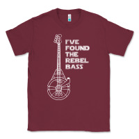 Burgundy rebel bass Classic Tee - artisFamous