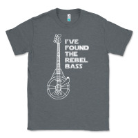 Charcoal Heather rebel bass Classic Tee - artisFamous