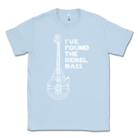 Dusty Blue rebel bass Classic Tee - artisFamous