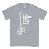 Heather Grey rebel bass Classic Tee - artisFamous
