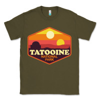 Army Green tatooine national park Classic Tee - artisFamous