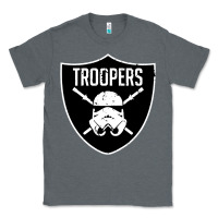 Charcoal Heather troopers Classic Tee - artisFamous