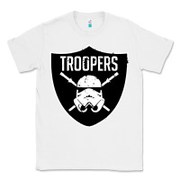 White troopers Classic Tee - artisFamous