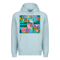 Blue Mist western nurse Premium Hoodie - AdoDesignShop