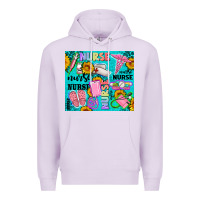 Lilac western nurse Premium Hoodie - AdoDesignShop