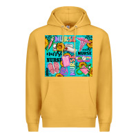 Mustard western nurse Premium Hoodie - AdoDesignShop