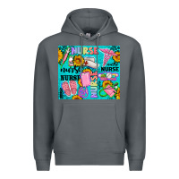 Rock western nurse Premium Hoodie - AdoDesignShop