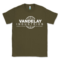 Army Green vandelay industries Classic Tee - artisFamous