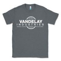 Charcoal Heather vandelay industries Classic Tee - artisFamous