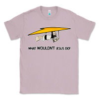 Lilac what wouldnt jesus do Classic Tee - artisFamous