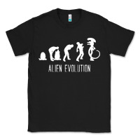 Black alien evolution Classic Tee - artisFamous