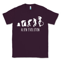 Plum alien evolution Classic Tee - artisFamous