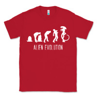 Red alien evolution Classic Tee - artisFamous