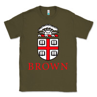 Army Green brown university Classic Tee - artisFamous