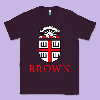 Brown University Classic Tee Designed By Artisfamous