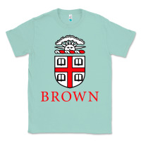 Seafoam brown university Classic Tee - artisFamous