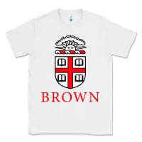 White brown university Classic Tee - artisFamous