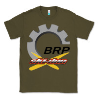 Army Green brp ski doo Classic Tee - artisFamous