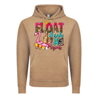 Vintage Coffee float drink tan repeat Vintage Hoodie - AdoDesignShop