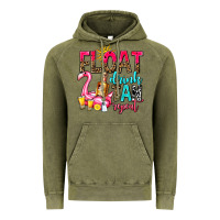 Vintage Olive float drink tan repeat Vintage Hoodie - AdoDesignShop