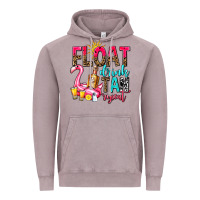 Vintage Zinc float drink tan repeat Vintage Hoodie - AdoDesignShop