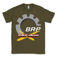 Army Green brp ski doo Classic Tee - artisFamous