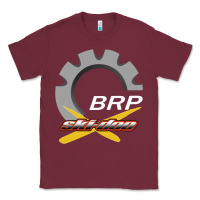 Burgundy brp ski doo Classic Tee - artisFamous