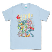 Dusty Blue the incredible raph Classic Tee - artisFamous