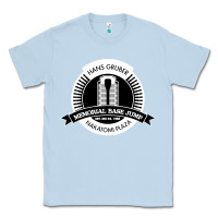 Dusty Blue hans gruber day Classic Tee - artisFamous