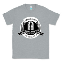 Heather Grey hans gruber day Classic Tee - artisFamous