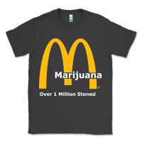 Smoke marijuana over 1 million stoned Classic Tee - artisFamous