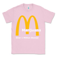 Bubblegum Pink marijuana over 1 million stoned Classic Tee - artisFamous