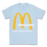 Dusty Blue marijuana over 1 million stoned Classic Tee - artisFamous
