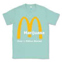 Seafoam marijuana over 1 million stoned Classic Tee - artisFamous