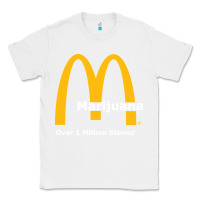 White marijuana over 1 million stoned Classic Tee - artisFamous