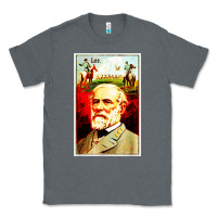 Charcoal Heather lee Confederate General Classic Tee - artisFamous