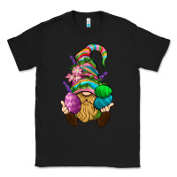 Black Easter Holding Eggs Gnome Classic Tee - BundleAndBundleShop