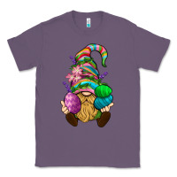 Lavender Easter Holding Eggs Gnome Classic Tee - BundleAndBundleShop