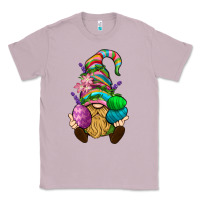 Lilac Easter Holding Eggs Gnome Classic Tee - BundleAndBundleShop