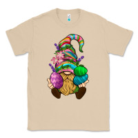 Mushroom Easter Holding Eggs Gnome Classic Tee - BundleAndBundleShop