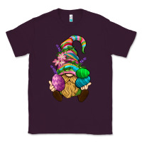 Plum Easter Holding Eggs Gnome Classic Tee - BundleAndBundleShop