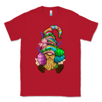 Red Easter Holding Eggs Gnome Classic Tee - BundleAndBundleShop