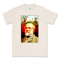 Natural lee Confederate General Classic Tee - artisFamous