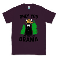 Plum only you can prevent drama llama Classic Tee - artisFamous