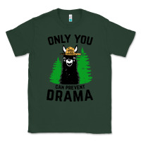 Sports Green only you can prevent drama llama Classic Tee - artisFamous