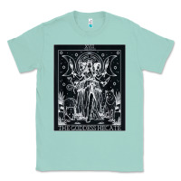 Seafoam hecate tarot card triple moon goddess witch wiccan pagan Classic Tee - artisFamous