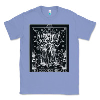 Colony Blue hecate tarot card triple moon goddess witch wiccan pagan Classic Tee - artisFamous