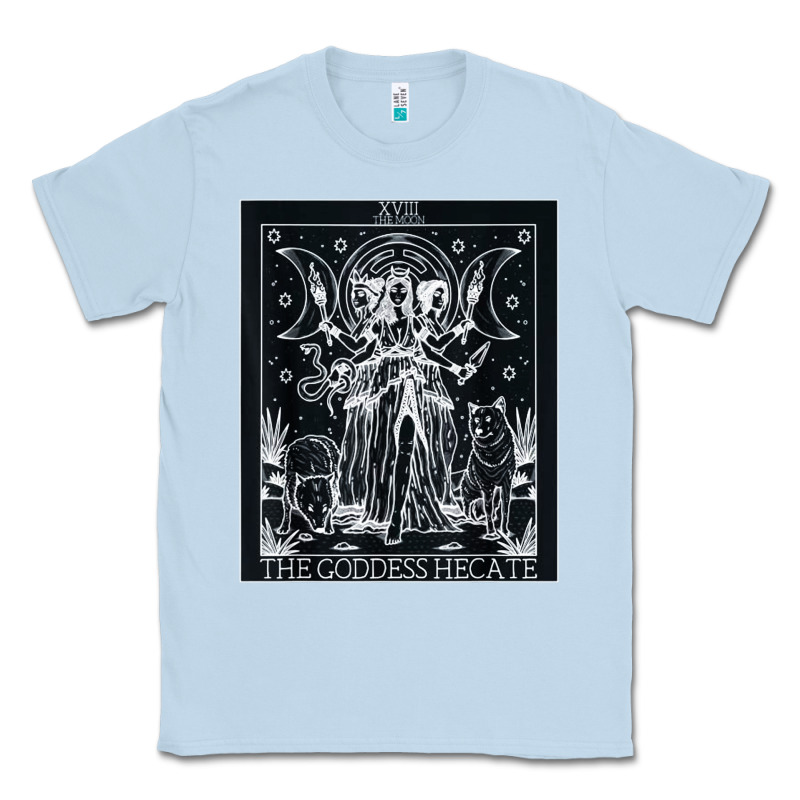 Hecate Tarot Card Triple Moon Goddess Witch Wiccan Pagan Classic Tee by artisFamous | Teevron
