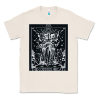Natural hecate tarot card triple moon goddess witch wiccan pagan Classic Tee - artisFamous